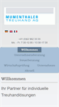 Mobile Screenshot of mumenthaler-treuhand.ch